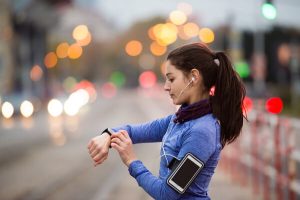 smartwatch jogging